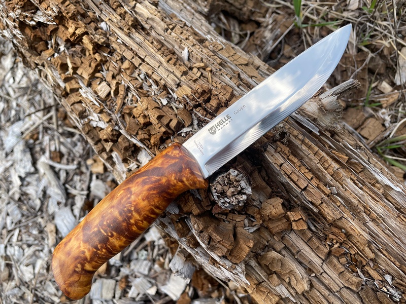 Helle Knives Gaupe Laminated Steel
