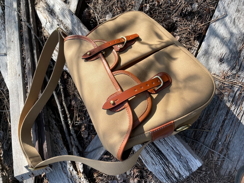 Brady Bags of England Ariel Trout Bag Khaki 