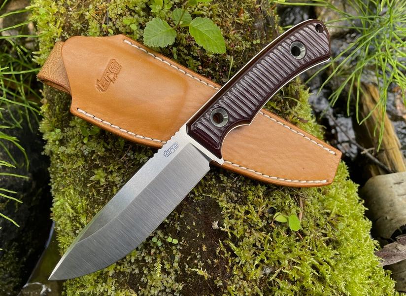 TRC POLHEIM 15 ANNIVERSARY RWL-34 Steel Maroon Micarta #381
