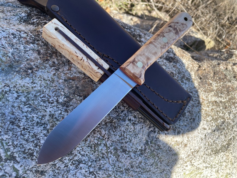 Brisa Kephart 115 Curly Birch 80crv2 with Firesteel