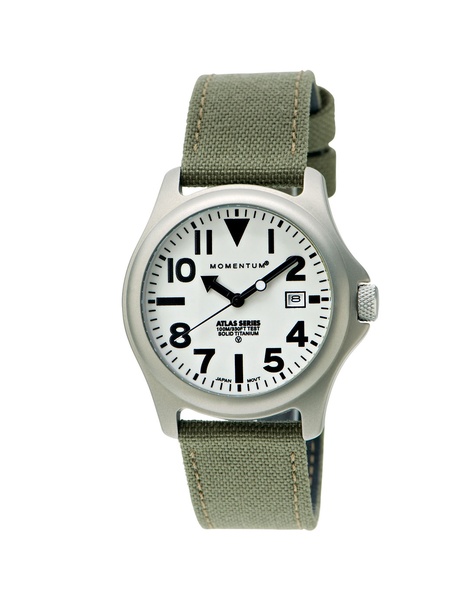 Momentum Atlas Field Watch White Face photo