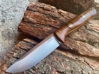 Barkriver Bravo 1 Cru-Wear Dark Curly Maple Black Liner Mosaics Rampless #3 photo