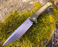 Lionsteel Skinny MAGNACUT Green Aluminum Photo
