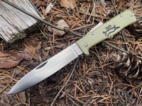 Otter Knives Black Cat Locking K55K Olive Photo