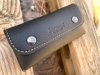 Lionsteel Horizontal Black leather sheath Photo