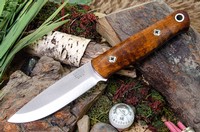 Barkriver Bushcrafter LT 3V Dark Curly maple Red liners #2 photo