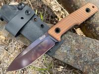 TRC Urban Tactical Elmax Natural Canvas Micarta Apocalypse #244 Photo