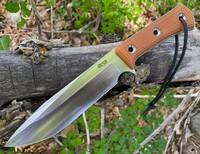 TRC Apocalypse Natural Canvas Micarta V4E Satin #97 photo