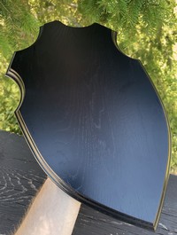 Harkila SOLID OAK Deer Trophy Plate (15.7