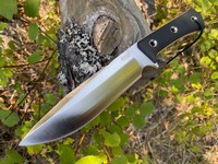 TRC APOCALYPSE CONVEX GRIND ELMAX Satin Black G-10 #104 photo