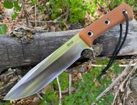 TRC Apocalypse Natural Canvas Micarta V4E Satin #198 Photo