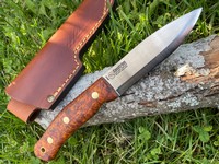 Casstrom No.10 Swedish Forest Knife JARV 15N20 Carbon Steel Photo