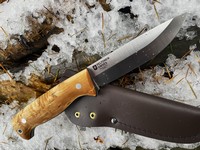 Peltonen M07 Full Tang Curly Birch Photo