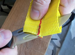 Cutting Webbing